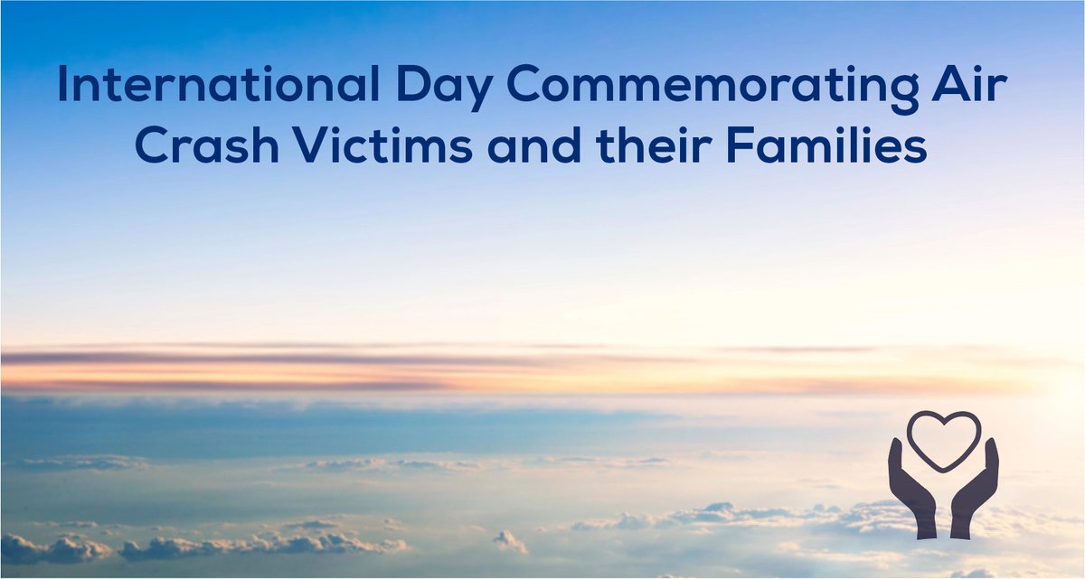 Today, on the International Day Commemorating Air Crash Victims and their Families, we express our solidarity with those affected by such tragic events. ECAC remains committed to supporting victims and their families through collaboration and expert guidance. #Aviation #Support