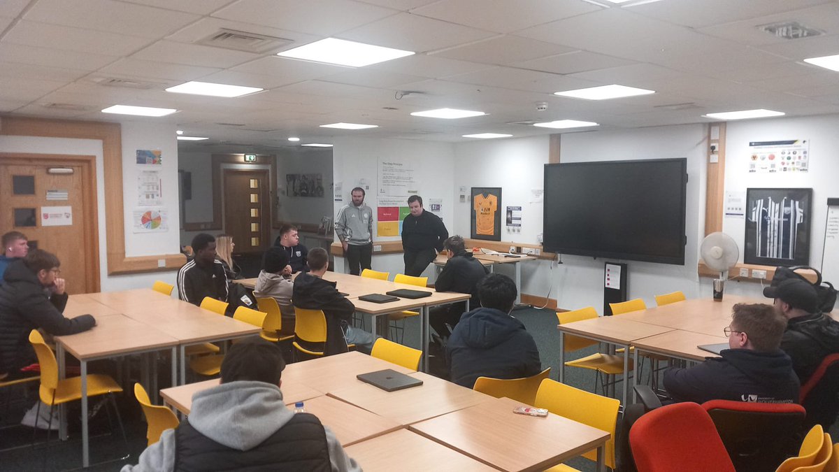 WLV Uni - Coaching Degrees (@wlv_scp) on Twitter photo Meet the <a href="/wlv_alumni/">WLV Alumni</a> Analysis graduates today
Thanks for coming in <a href="/ben_maitland4/">Ben Maitland</a> and <a href="/CChalmers98/">Connah Chalmers</a> to talk <a href="/HudlAnalysis/">Hudl Analysis</a> and wider
<a href="/wlv_sport/">WLV Sport</a> Meet the <a href="/wlv_alumni/">WLV Alumni</a> Analysis graduates today
Thanks for coming in <a href="/ben_maitland4/">Ben Maitland</a> and <a href="/CChalmers98/">Connah Chalmers</a> to talk <a href="/HudlAnalysis/">Hudl Analysis</a> and wider
<a href="/wlv_sport/">WLV Sport</a>