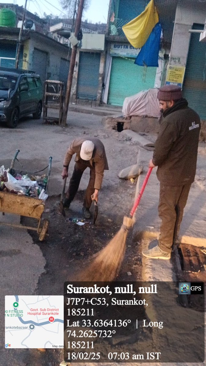 MSurankote's tweet photo. Sanitation drive +++++
@Office of LGJandK
@amrut_MoHUA
@MoHUA_India
@SwachhBharatGov
@md_sbm
@JKHUDD1
@PoonchDm
@JammuUlb https://t.co/yr9pp8VN7Z