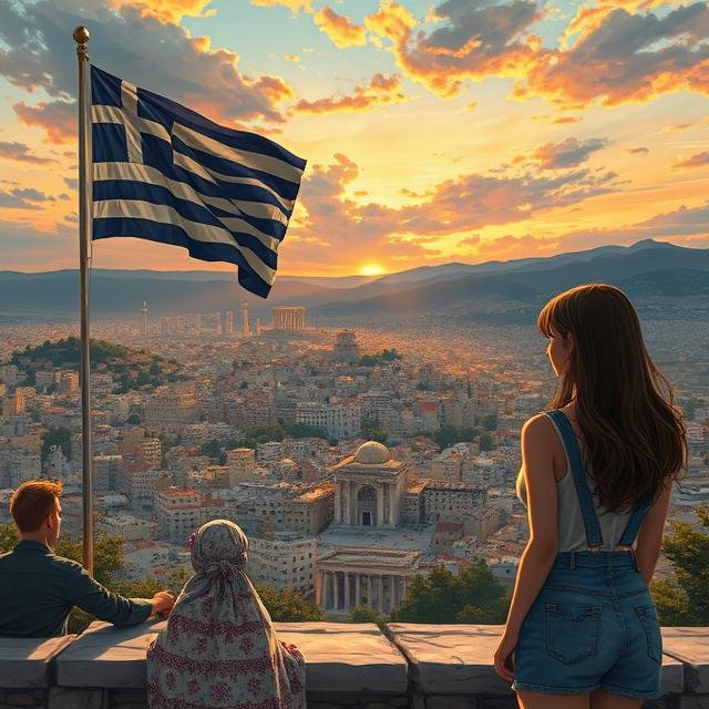 #vernetzungstweet  🇬🇷
🇦🇹🇩🇪🇨🇭

Es ist Zeit zum Vernetzen, Patrioten. Weiter geht’s mit unserer täglichen virtuellen Vernetzungsreise. Heute sind wir zu Gast in Griechenland. Gyros mit Tzatziki und dazu ein leckerer Wein, das klingt Doch  phantastisch. Und wenn wir dann noch ein