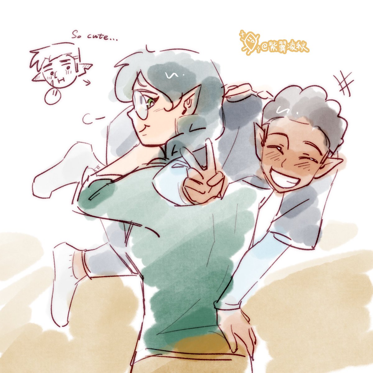 Eilana1314520's tweet photo. 三人组小日常 💙❤️💚 #TheOwlHouse #TOH #theowlhousefanart #gusporter #tohhunter #WillowPark #huntgus #huntlow #guslow https://t.co/QAoTwBMjJU