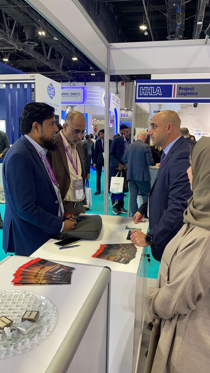 في Breakbulk، تعمقنا في عالم اللوجستيات وسلاسل الإمداد، وتواصلنا مع شركاء استراتيجيين لفهم التحديات والفرص في هذا القطاع. نحن متحمسون لتوسيع شبكة علاقاتنا والمساهمة في تطوير حلول مبتكرة لدعم هذا المجال الحيوي.

At Breakbulk, we delved into the world of logistics and supply