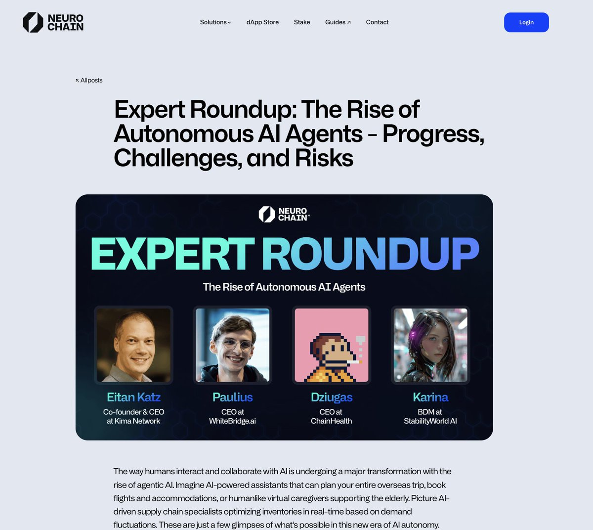 Kima Network (@kimanetwork) on Twitter photo Think AI’s coming for your job? 🤯 You might not be wrong!
❓Is AI the future or a foe lurking in the shadows❓
Dive into an intense debate with tech giants like <a href="/eitank/">eitan</a> from <a href="/KimaNetwork/">Kima Network</a>, Paulius from <a href="/AiWhitebridge/">WhiteBridge: AI Agents Network</a>, <a href="/dziugas33/">Dziugas</a> from <a href="/chainhealthai/">ChainHealth AI</a>, and Karina from Think AI’s coming for your job? 🤯 You might not be wrong!
❓Is AI the future or a foe lurking in the shadows❓
Dive into an intense debate with tech giants like <a href="/eitank/">eitan</a> from <a href="/KimaNetwork/">Kima Network</a>, Paulius from <a href="/AiWhitebridge/">WhiteBridge: AI Agents Network</a>, <a href="/dziugas33/">Dziugas</a> from <a href="/chainhealthai/">ChainHealth AI</a>, and Karina from