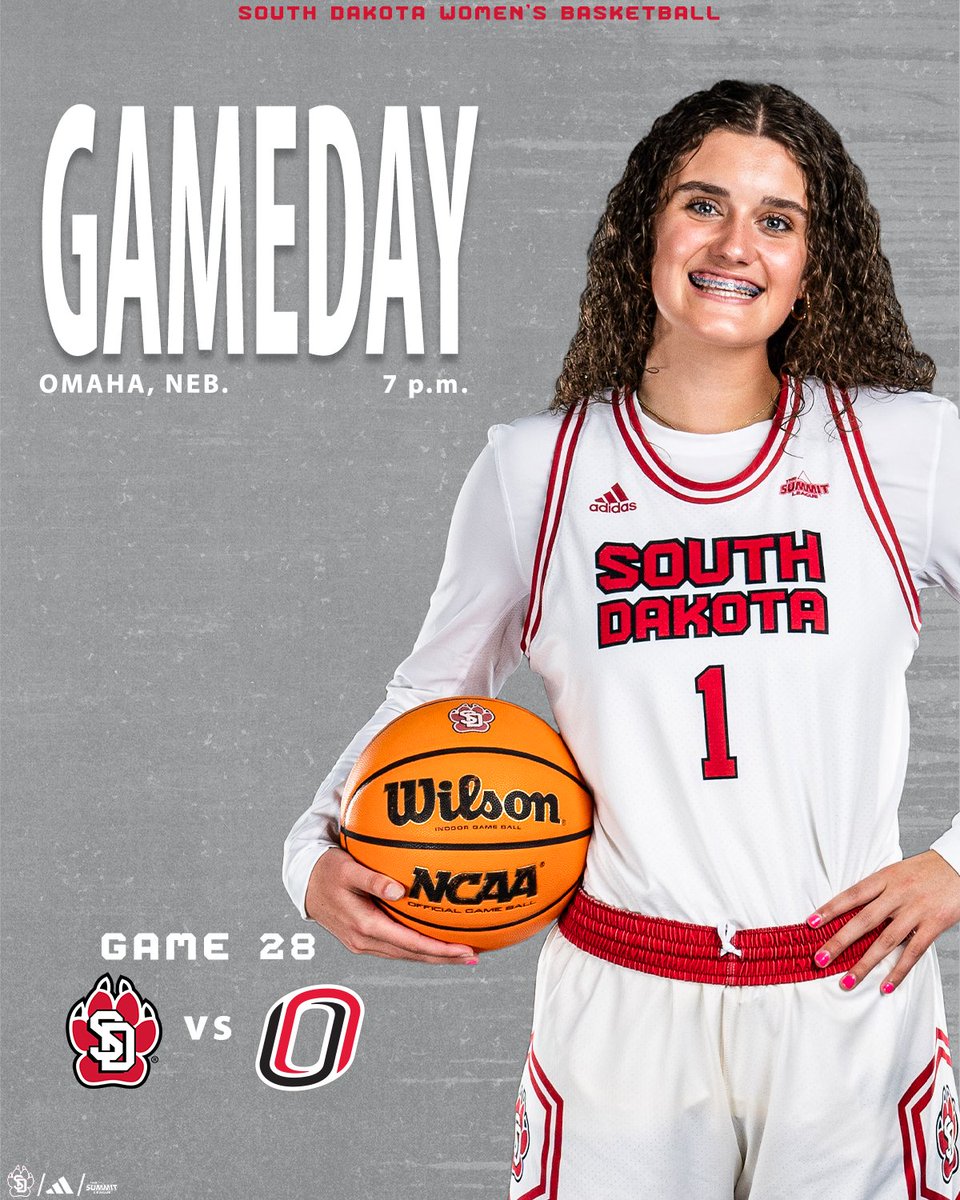 Time to bounce back!

🆚- Omaha
📍- Omaha, Neb. (Baxter Arena)
🕖- 7 p.m.
🖥️- yote.us/43akRIl
📻- yote.us/3EJpEGe
📊- yote.us/3Hkil6H

#GoYotes x #WeAreSouthDakota
