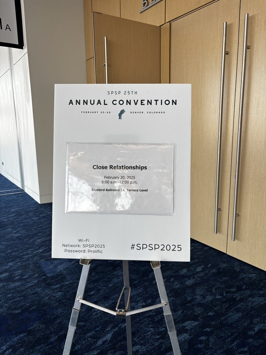 Looking forward to hearing about the newest research in relationship science at the close relationships preconference. #spsp2025