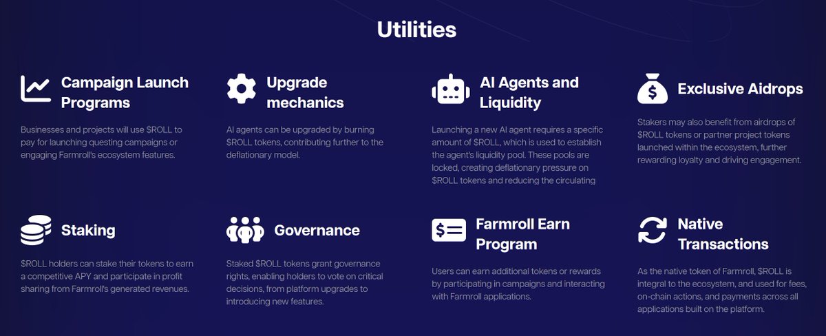 There's just so much utility coming for $ROLL 😋
