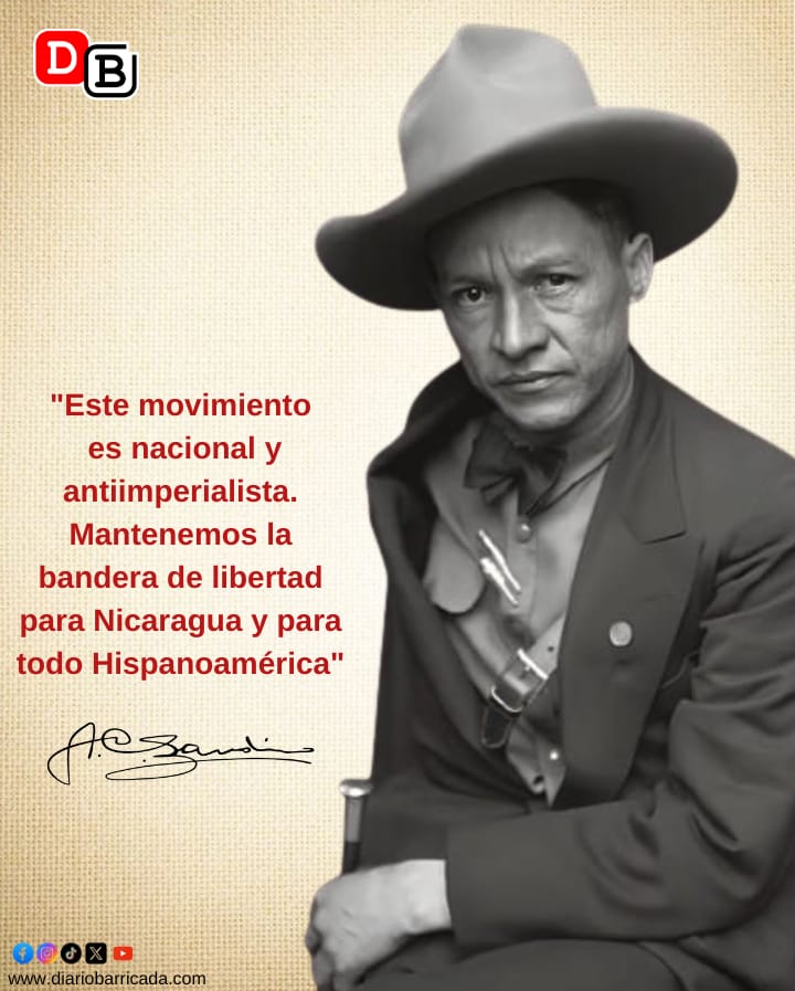 🇳🇮 ¡Sandino alzó la dignidad de Nicaragua frente al yugo imperialista, demostrando que la soberanía no se negocia! ✊ Su causa, nacional y antiimperialista, sigue siendo faro y ejemplo para quienes defienden la Patria libre.

🌟 ¡Sandino vive, la lucha sigue! 🚩