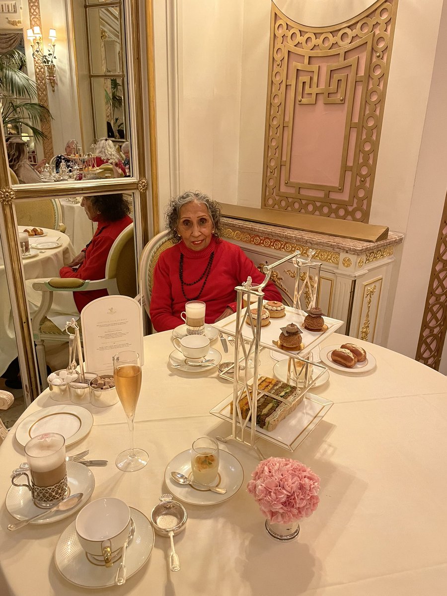 Celebrating my mum today and everyday. Afternoon tea with my best friend. Blessed and grateful 🙏🏽 😘<a href="/TeaAtTheRitz/">Ritz Tea</a> it was delicious 😋 thank you 🙏🏽 💝