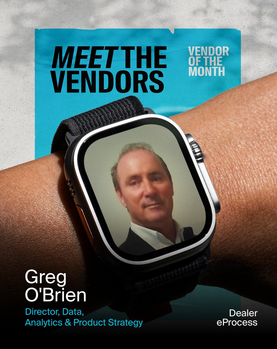 authenticom's tweet photo. Welcome to 💡Client Spotlight 💡

Dealer eProcess is an award-winning digital marketing agency helping dealers enhance customers' experience and drive sales.

Read the entire interview with Gregory here: https://t.co/g0N4KpecL7 https://t.co/CDxHXqIoBB