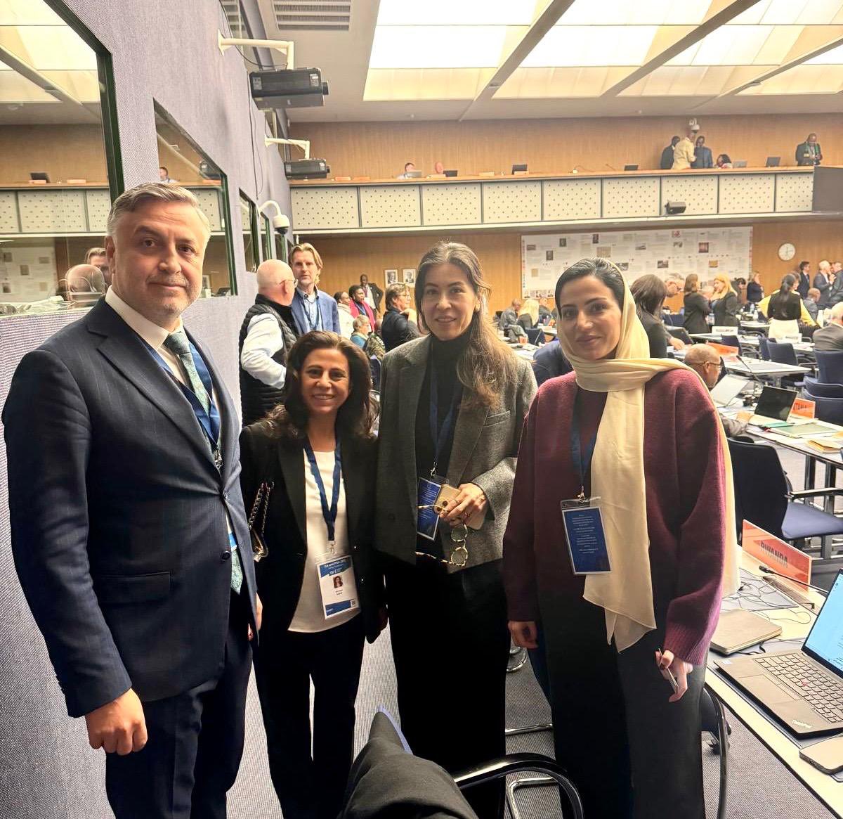 Genel Müdür Yardımcımız Sn.Fatih TEZCAN başkanlığındaki heyetimiz tarafından Evrensel Posta Birliği (UPU) Posta İşletme Konseyi toplantıları esnasında Kırgızistan, Romanya, Katar ve Nijerya Posta İdareleri temsilcileriyle mevcut iş birliklerinin geliştirilmesi ve yeni iş