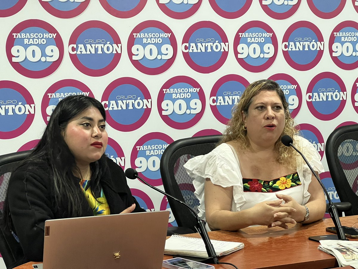TabascohoyFM's tweet photo. #NoticieroMatutinoTHR☀️| El día de HOY tuvimos en nuestra cabina a Silvia Pedrero López, directora del Parque Museo la Venta.🐒🐅
#TabascoHoyRadio909 #NoticiasTHR https://t.co/qQyFESiXCh