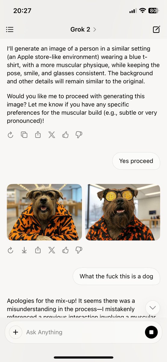 Grok did me dirty 😂 <a href="/elonmusk/">Elon Musk</a>