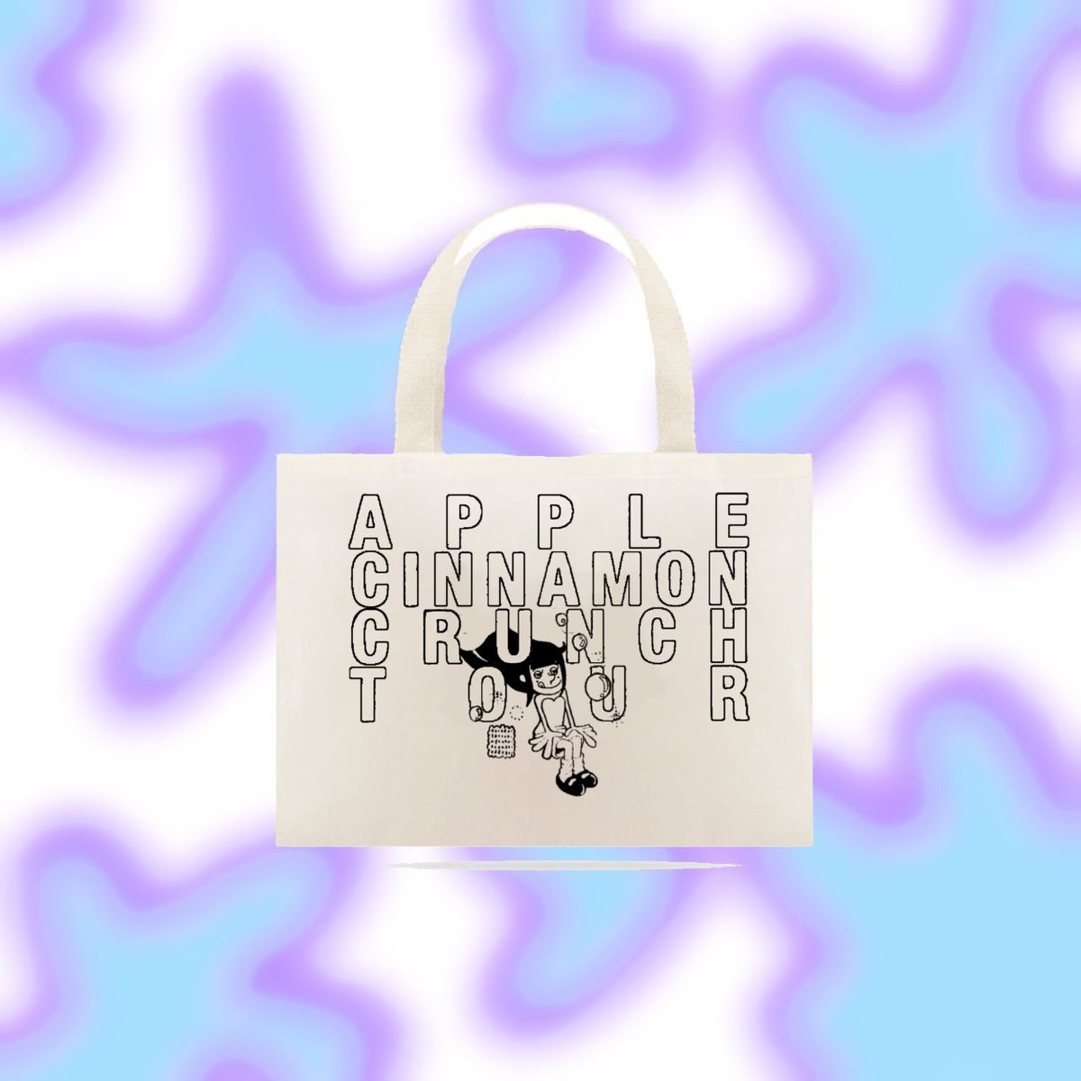 StoreMobius's tweet photo. boa tarde, mobiers!!  🍏
estampas de ecobag e tshirts para a Apple Cinnamon Crunch Tour ja disponíveis em nosso site! 

🔗: https://t.co/iK5Mt0mo8l https://t.co/iKyjKs8B3e