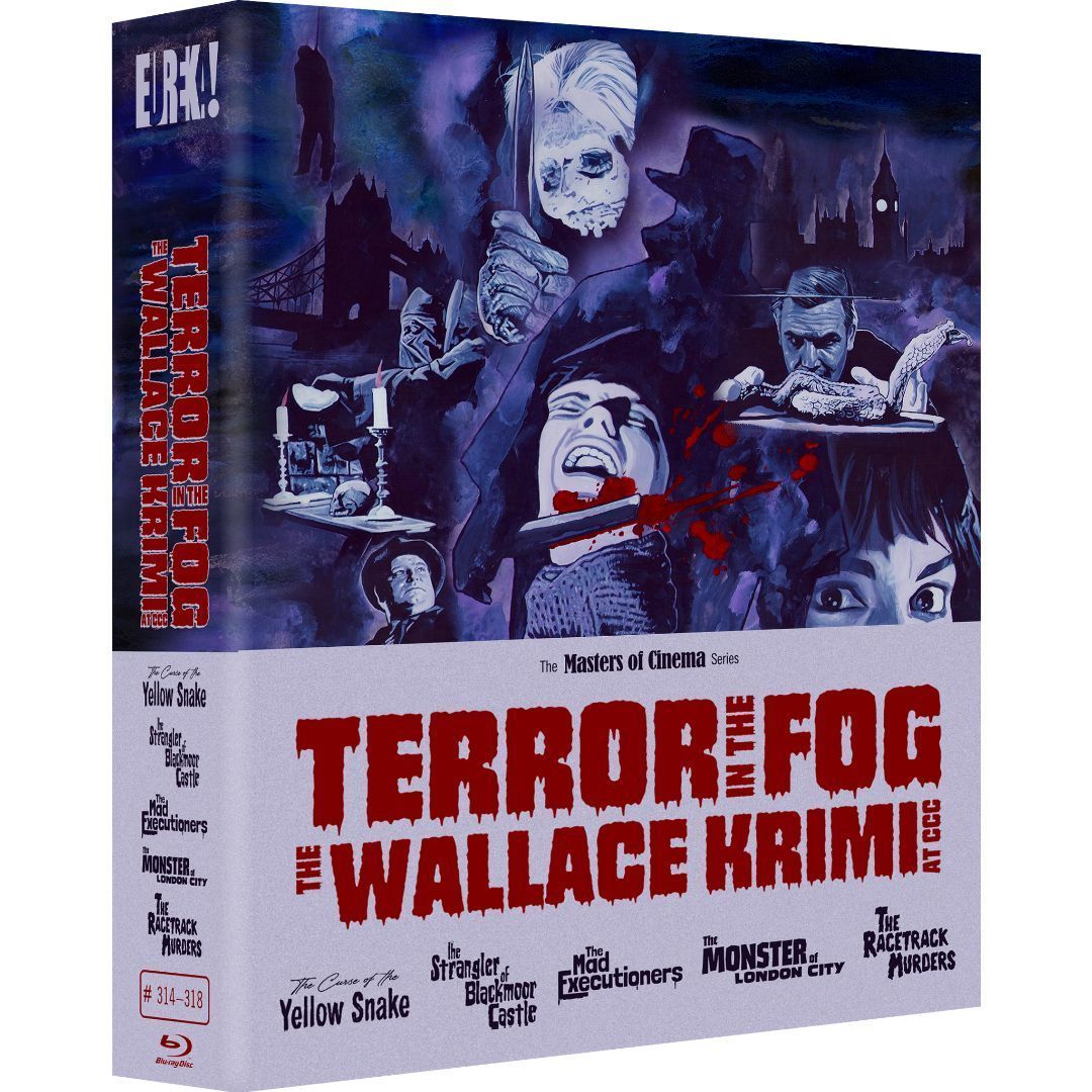 Eurekavideo's tweet photo. #NewAnnouncement 🇬🇧🇺🇸🇨🇦

TERROR IN THE FOG: THE WALLACE KRIMI AT CCC, five crime thrillers produced by Artur Brauner adapted from the works of British crime writer Bryan Edgar Wallace &amp; his father Edgar Wallace, are coming to Blu-ray from 26 May in the UK &amp; 27 May in N. America. https://t.co/Rnilb8qpXC