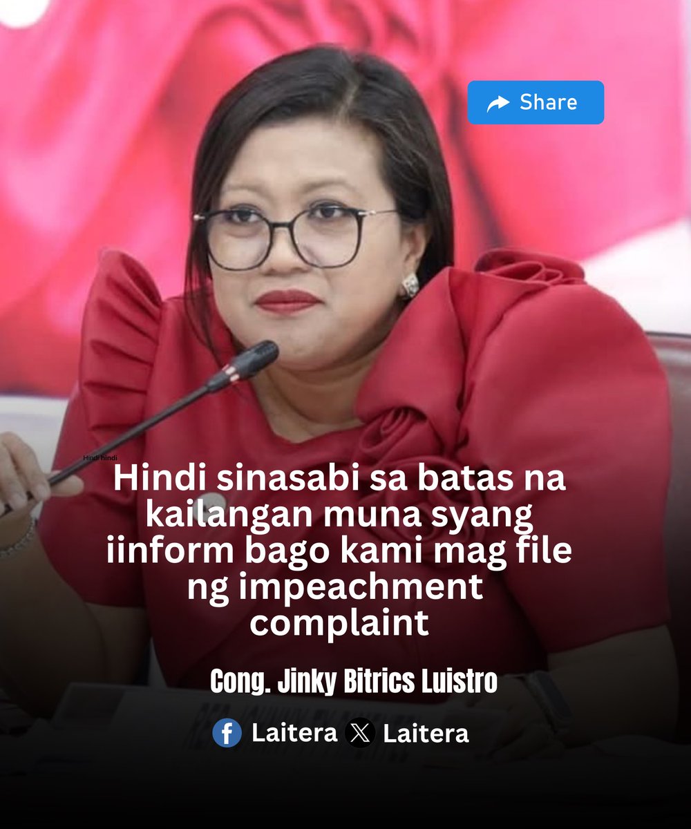 laiteranidaddy's tweet photo. San ka ba naman kasi nakakita ng kinasuhan tapos ipinaalam muna sa kanya na kakasuhan sya 🤣 bengot talaga tong si Sara 🤣🤣

#LargaLuistro2025 https://t.co/mcX74npipt