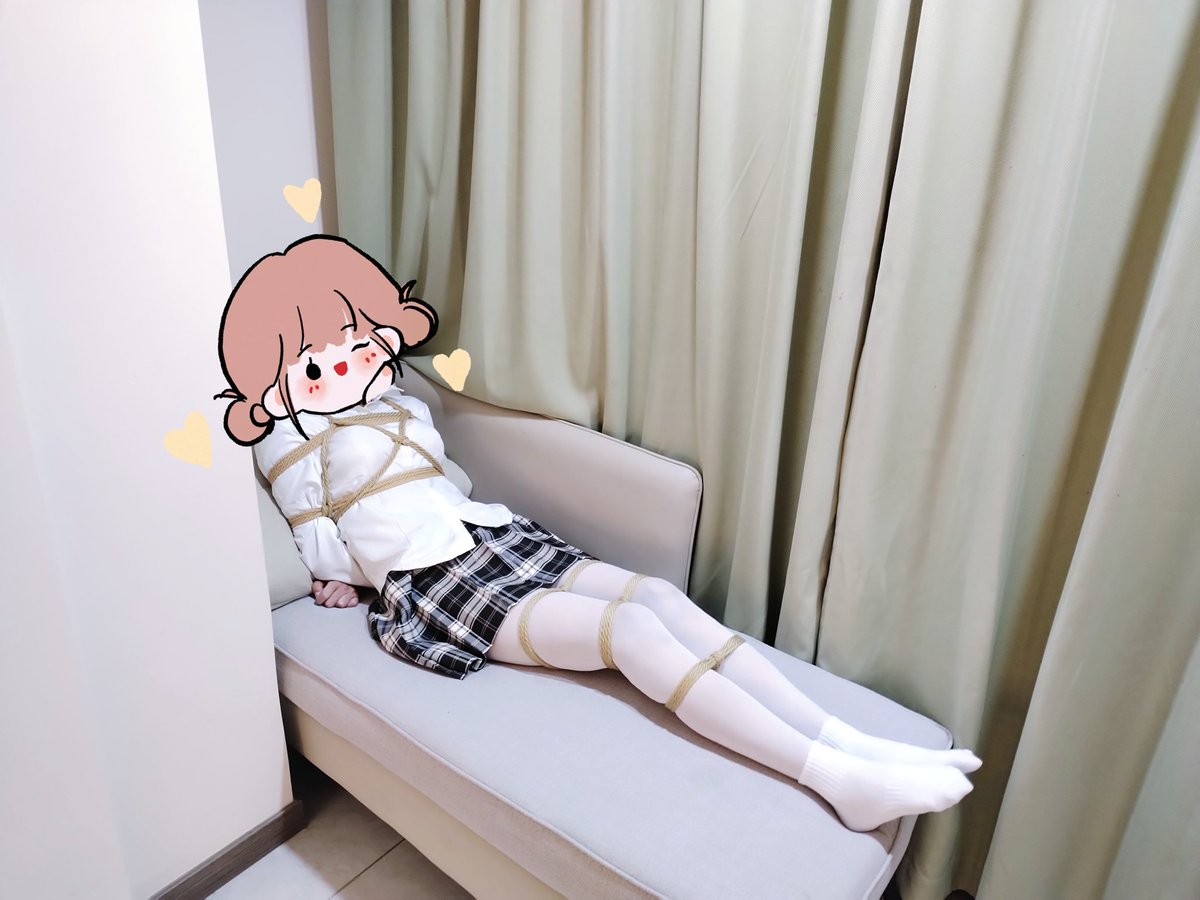 好冷的天
#绳艺 #捆绑