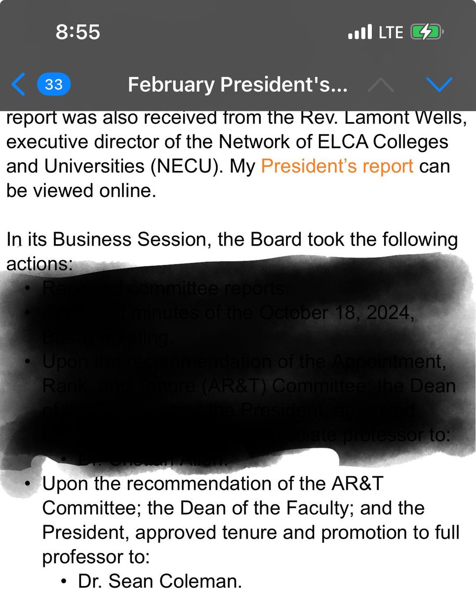 Well I guess it is officially official now! I have been tenured and promoted to Full Professor for the second time in my career!     

Find yourself a place that values your work and where honesty is valued at all levels.