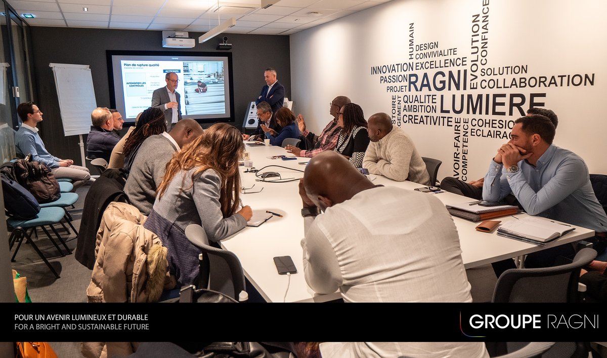 Ragni (@ragni_sas) on Twitter photo La semaine dernière, nous avons eu le plaisir d’accueillir le Séminaire Commercial 2025.  
Cet événement a rassemblé les équipes Export et Commerciales de toutes les marques du Groupe pour faire le bilan de l’année écoulée et préparer ensemble les défis à venir. La semaine dernière, nous avons eu le plaisir d’accueillir le Séminaire Commercial 2025.  
Cet événement a rassemblé les équipes Export et Commerciales de toutes les marques du Groupe pour faire le bilan de l’année écoulée et préparer ensemble les défis à venir.