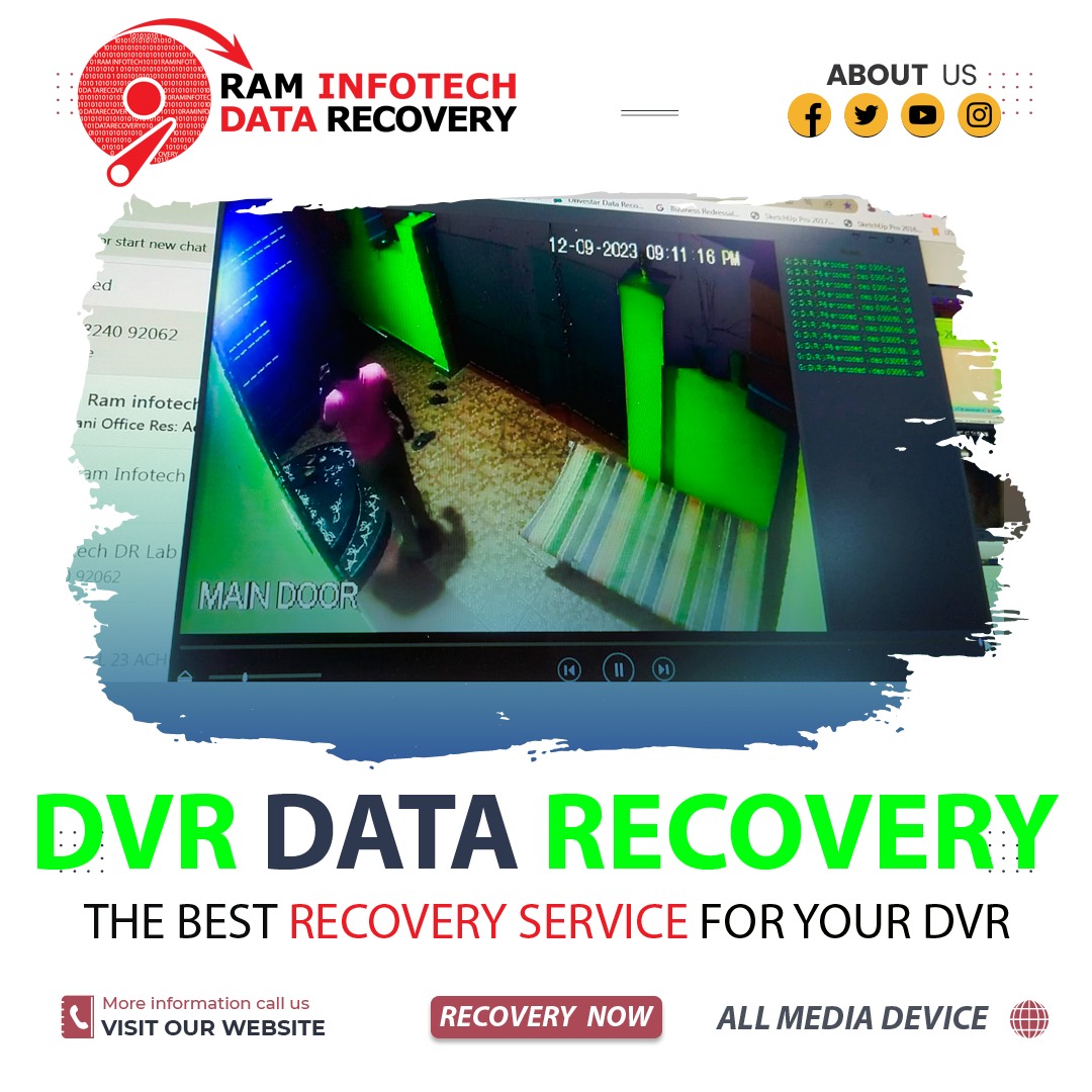 ramdatarecovery's tweet image. 🚨 Lost DVR Footage? We Can Recover It! 🚨

At Raminfotech Data Recovery, we specialize in DVR Data Recovery Services.  
📞 70921 14411
🌐 raminfotechdatarecovery.com/contact.html
#DVRDataRecovery #CCTVRecovery #VideoRecovery #DataRecovery #Raminfotech #SurveillanceRecovery #SecureRecovery