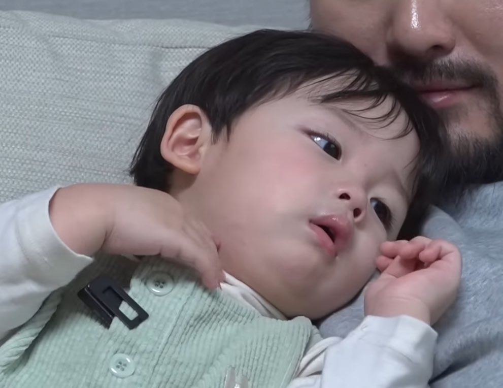 쿨시트아기,  류진아들찬호를 처음봤을때의 느낌이야