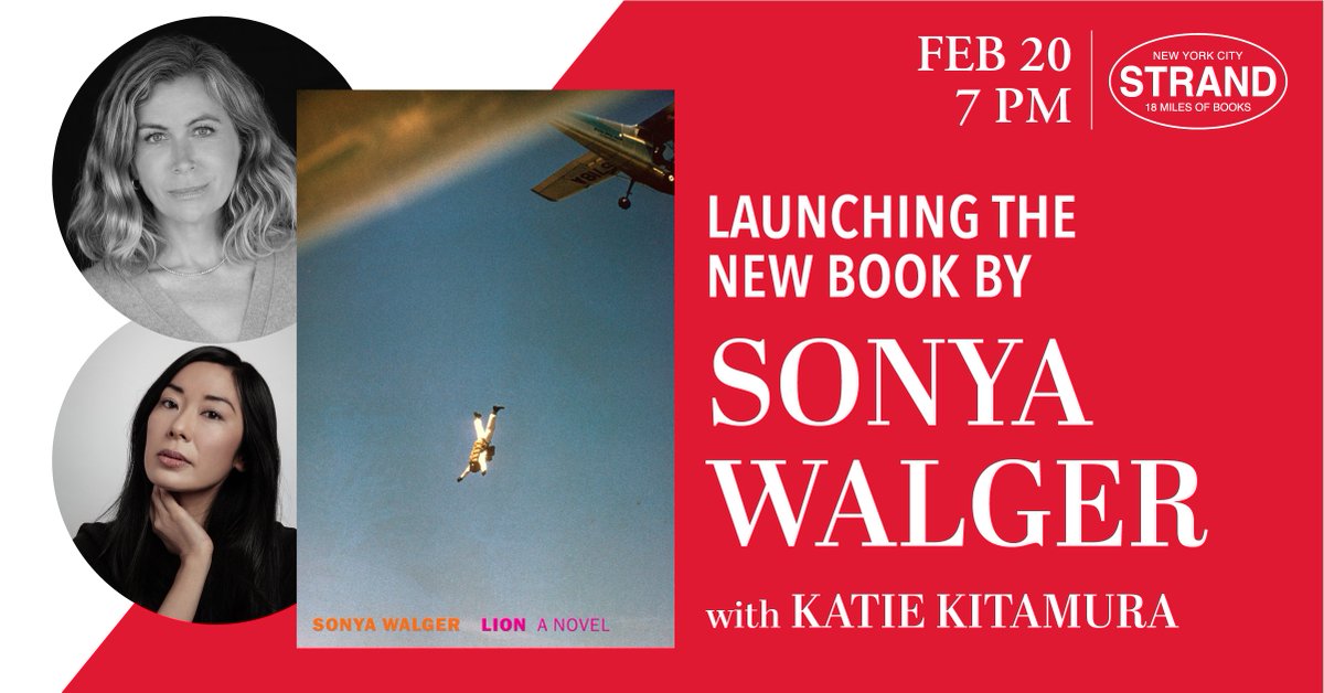 Books at NYRB (@nyrb_imprints) on Twitter photo Sonya Walger (who played Penny in Lost) discusses her first novel, Lion, with Katie Kitamura at <a href="/strandbookstore/">Strand Book Store</a> TONIGHT at 7pm.
strandbooks.com/events/event22… Sonya Walger (who played Penny in Lost) discusses her first novel, Lion, with Katie Kitamura at <a href="/strandbookstore/">Strand Book Store</a> TONIGHT at 7pm.
strandbooks.com/events/event22…