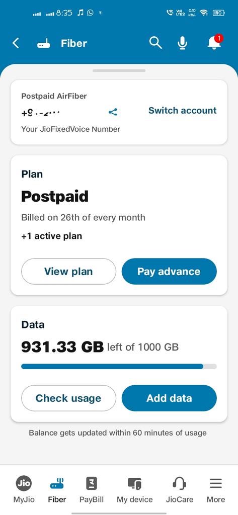 NileshM29782833's tweet image. Team @JIOAIRFIBERIN  is not taking any action on the problem, instead of taking any action the team is just escalating my issue and nothing has changed. Changed the resolution time. Anyone facing the same issue, please RT
@reliancejio 
#internet_speed
#Jio #airtel #bsnl #pune