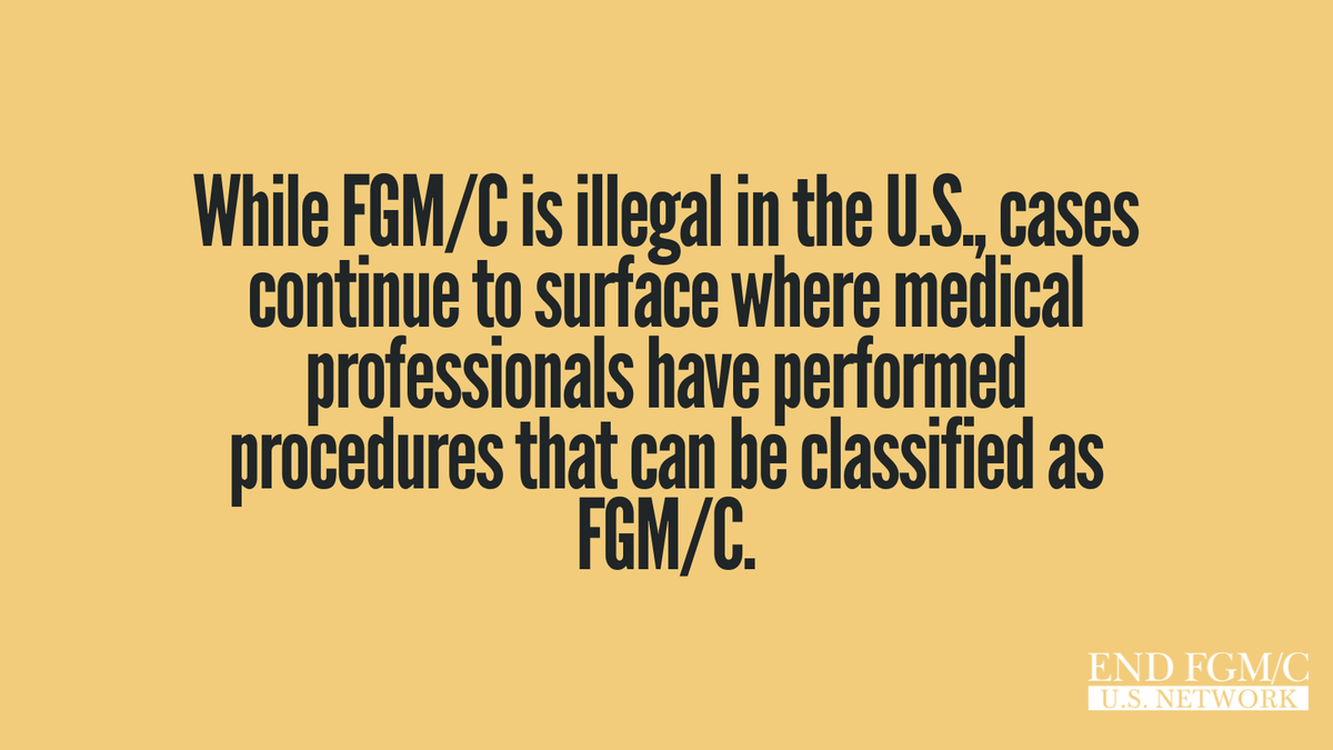 USEndFGMNetwork's tweet image. FGM/C is happening in the U.S., even in hospitals. Our amazing volunteers, Irene and Rayan, have written a powerful blog post shedding light on how doctors are violating women’s bodily autonomy with non-consensual procedures: buff.ly/3CUNyy1

#EndFGM #BodilyAutonomy