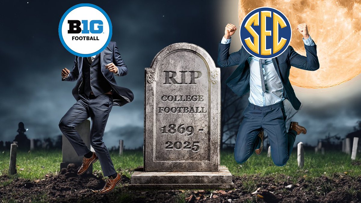 davidubben's tweet image. Are the Big Ten and SEC meeting in New Orleans this week to kill college football? 

It’s a matter of perspective. 

Went deep on what playoff expansion means for the future of the sport with @ChrisVannini and @DHx34. 

Listen: pod.fo/e/2af6b4