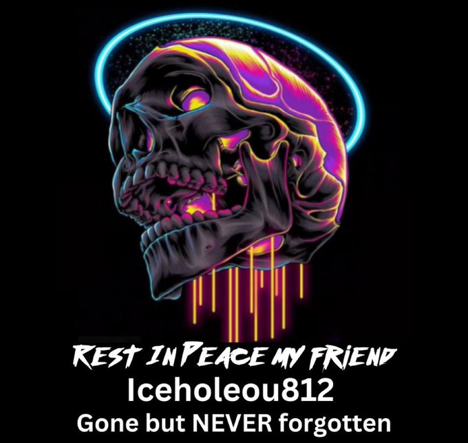 It has taken a few days to process what has happened. 

The kick community lost an amazing supporter, but to some of us on kick he was more than just a supporter he was family and a friend.

Ice I will truly miss you. My heart is broken. Rest easy now brother. I Love you fam <3