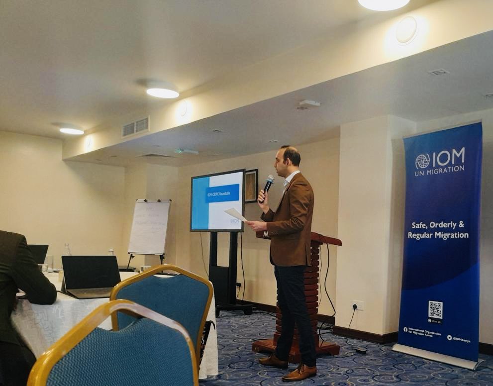ODPC_KE's tweet photo. In our efforts to enhance stakeholder engagement, @ODPC_KE and the International Organization for Migration (@IOMKenya) convened a roundtable discussion today. The focus was on addressing data protection challenges in the field of migration and exploring effective methods for managing personal data while upholding the rights of data subjects.

The event was led by John Walubengo @JWalu Deputy Data Commissioner for Research, Policy & Quality Assurance, and Feisal Sharif, Deputy Chief of Mission at IOM.