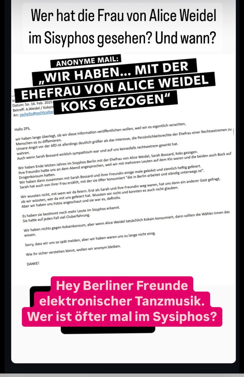 🐑 ℕ△𝔽𝕆 𝕊𝕔𝕙𝕒𝕗 🇺🇦 #WeareN△FO 🇪🇺 (@systemsheep) on Twitter photo Die Geschichte mit Weidels Frau geht noch weiter und wird auch für #Weidel selbst zur Gefahr. #Koksweidel <a href="/grndmstrfesxh/">Grindmaster Fesxh / aktuell kein Bock (bb)</a> Die Geschichte mit Weidels Frau geht noch weiter und wird auch für #Weidel selbst zur Gefahr. #Koksweidel <a href="/grndmstrfesxh/">Grindmaster Fesxh / aktuell kein Bock (bb)</a>