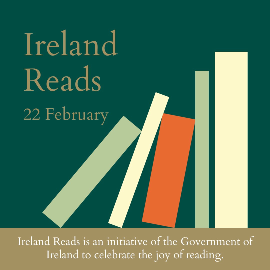 IrlinVancouver's tweet image. Ireland Reads is an initiative of the Government of Ireland to celebrate the joy of reading. Throughout Feb and especially on Ireland Reads Day, Feb 22, we encourage you to curl up and #GetLost in a good book.

📚 Let us know in the comments your recommended Irish reads!