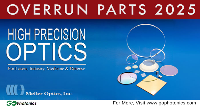 gophotonics's tweet image. Meller Optics’ 2025 Overrun List Now Features 1M+ High-Quality Optics for Universities &amp;amp; Labs

Read More ow.ly/Jv8i50V3ic3

#MellerOptics #overrun #optics #adaptive #Sapphire #cubes #quartz #window #plates #PRISM #rings #segments #wafers #Insights #photonics #INDUSTRY #NEWS