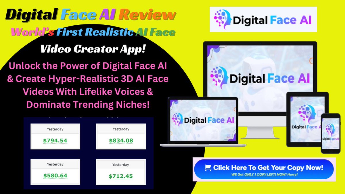 AzadLutfur's tweet image. Digital Face AI Review - World’s First Realistic AI Face Video Creator App!
#DigitalFaceAI #DigitalFaceAIReview #DigitalFaceAIOverview #Affiliatemarketing #SocialMedia #makemoneyonlinenow #Makemoneyonline 
Get Access Click Now: lutfur-review.com/digital-face-a…