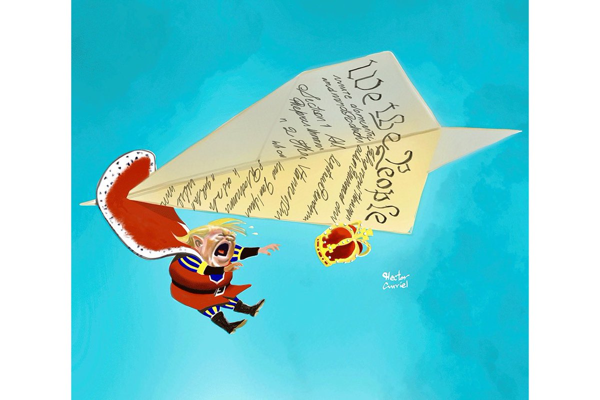 HectorCurriel's tweet image. We the People.
#TheConstitution #UnitedStates #Trump #WeThePeople #cartoon #TrumpisaNationalDisgrace