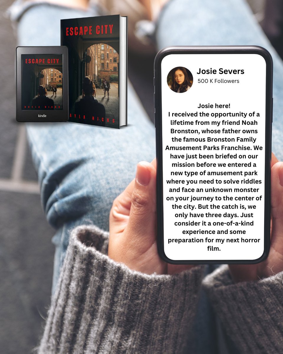 klhicks912's tweet image. With the lines between reality and illusion blurring, their once-carefree lives crumble in a world where every decision could be their last.

Will their friendship and resourcefulness be enough to survive the horrors lurking within Escape City?

#zombiebook #horrorbooks