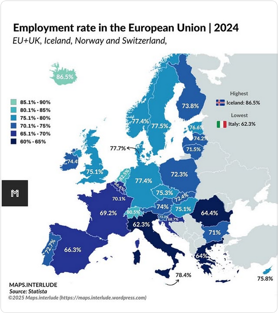 BladeoftheS's tweet photo. Just in case no one knows the UK doesn't have a record number of people on benefits, in fact we have higher employment than France, Spain, Italy, Portugal, Finland and many more.

It's all just a lie for the billionaires to blame poor people for their mess. https://t.co/Wt1mVUAMSz