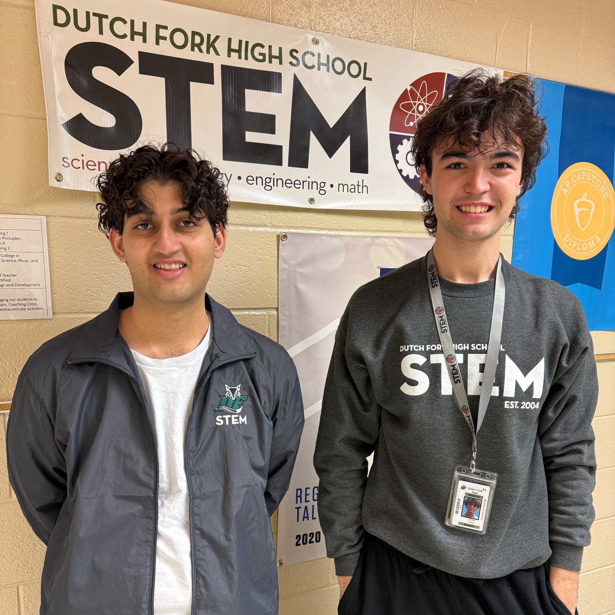 dutchforkhigh's tweet photo. Great news for DFHS! 🎉 We are thrilled to announce that students Conner Thatch &amp; Hewaud Khan have been accepted into the BigFuture® Ambassadors program for Spring 2025! Let's congratulate them and support their amazing journey! #FoxPride https://t.co/0oilQlErJ8