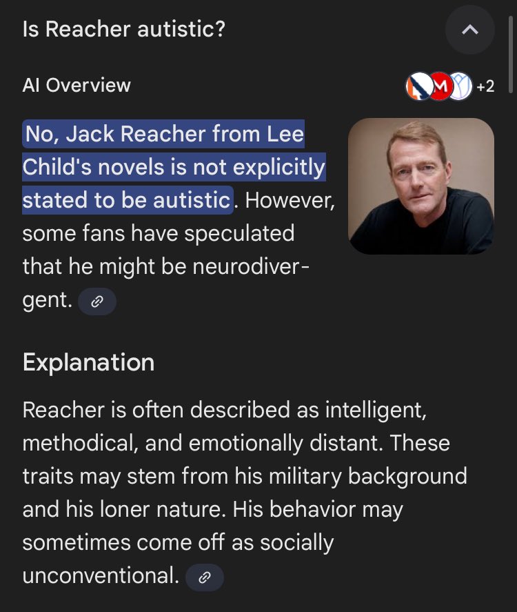 stdunn's tweet image. Yes we need Reacher in politics. This was one of the most asked questions when I googled Reacher.