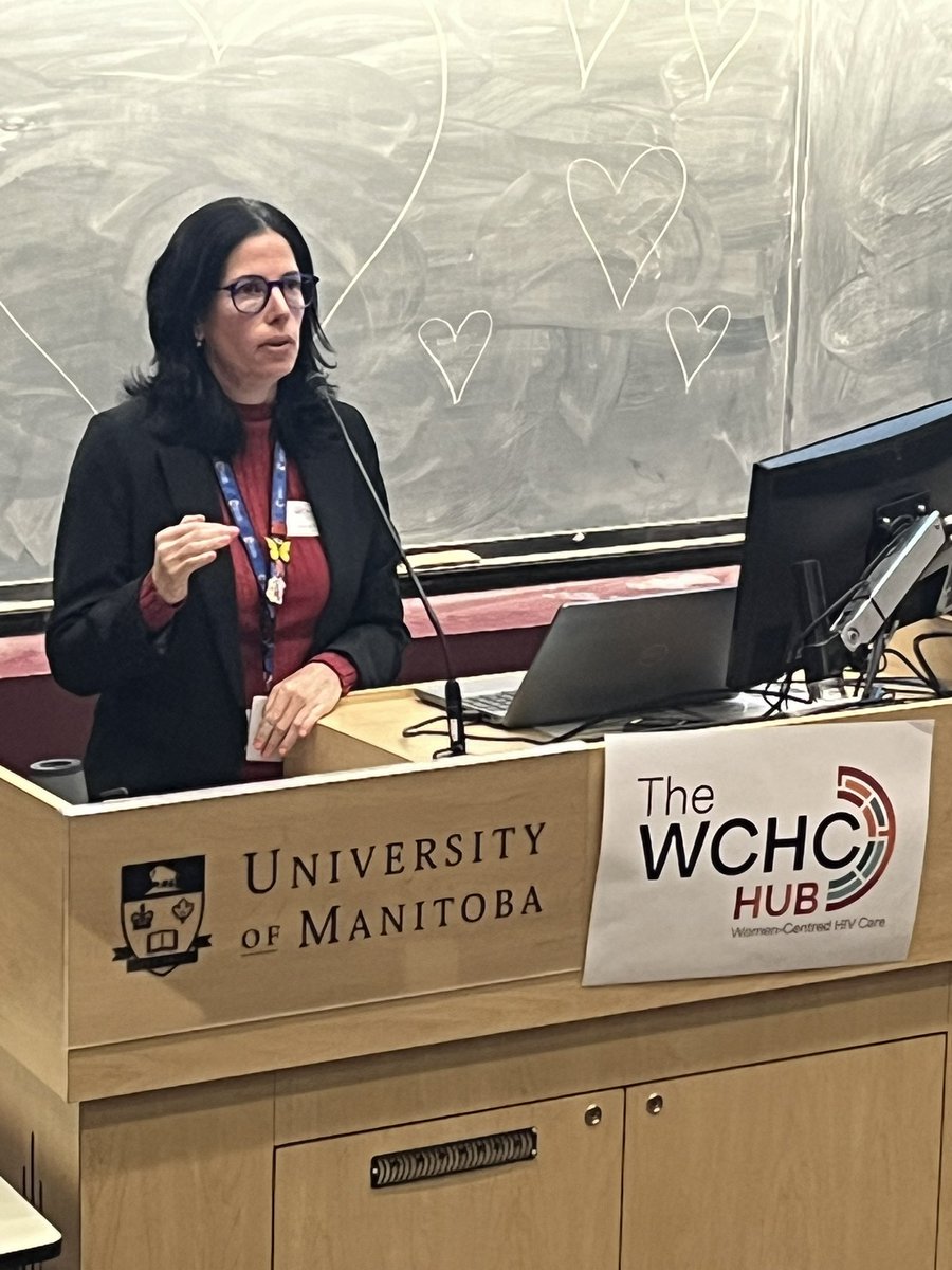 UofMMedMicro's tweet image. Dr Zulma Rueda presents at the Manitoba Women’s HIV and Health symposium held at the Bannatyne campus today. This is an amazing symposium presenting the current HIV situation in Manitoba and pathways to solutions.