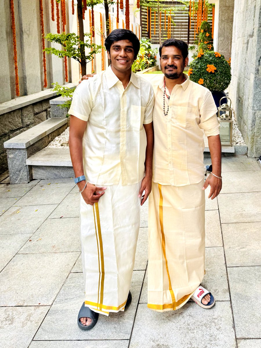 Best Wishes dear  Pavis ! For a Blockbuster success #Neek tomorrow In Cinemas!

<a href="/dhanushkraja/">Dhanush</a> sir directional 

<a href="/wunderbarfilms/">Wunderbar Films</a> <a href="/theSreyas/">Sreyas</a>