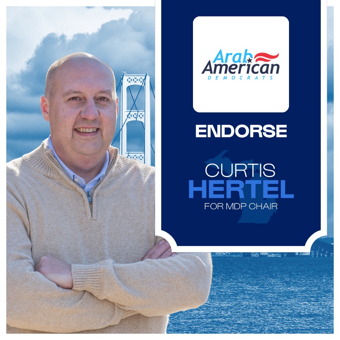 I'm thrilled to receive the endorsement of the Arab American Democrats. I can't wait to work with them to ensure that the issues that matter most to Arab American Michiganders are addressed and everyone has what they need to thrive in the Great Lakes State.