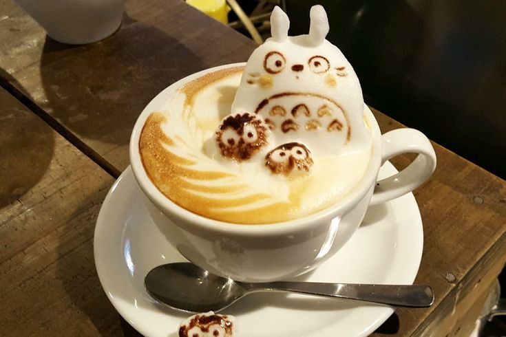 My Neighbour Totoro coffee ☕