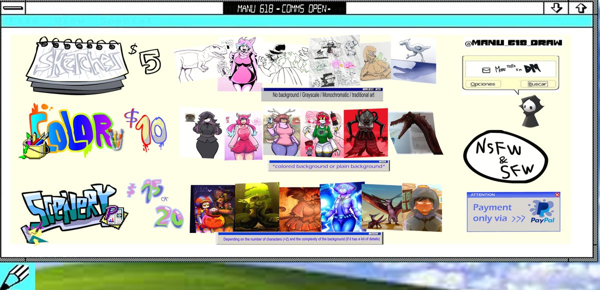 Manu 618 (COMMS OPEN ) tweet media