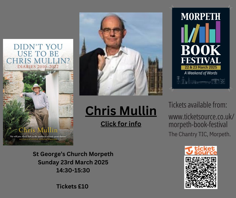 Morpeth Book Festival (@morpethbookfes) on Twitter photo Be quick or you will miss it ! Be quick or you will miss it !