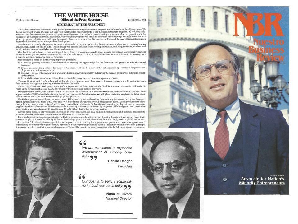 vriveraburgos's tweet photo. Memories related to the establishment of Minority Enterprise Development Week, to be celebrated February 21 in San Juan, PR! https://t.co/hvwghT5IIV