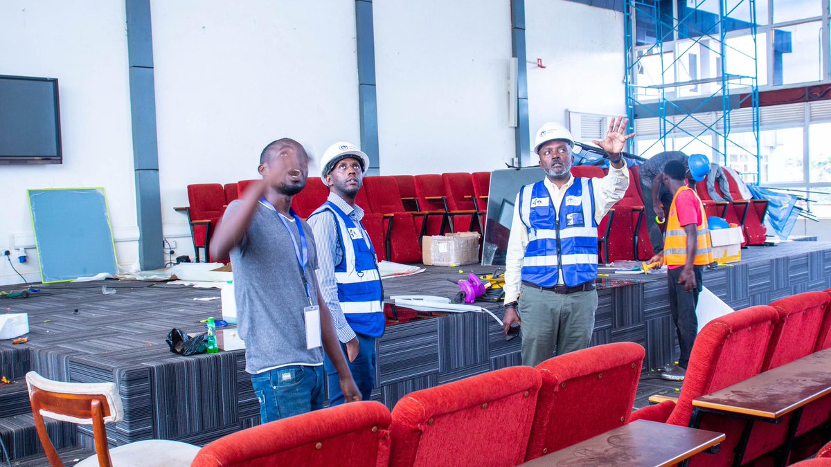 Centenary Technology Services (@centetech) on Twitter photo Today, the GM Product & Business development <a href="/stkirenga/">Steven Kirenga</a> and GM ICT Advisory & Research Emmanuel Mugabi visited the auditorium at the National ICT Hub to review the ongoing developments. Get ready for a space that inspires creativity, innovation and community engagement. Today, the GM Product & Business development <a href="/stkirenga/">Steven Kirenga</a> and GM ICT Advisory & Research Emmanuel Mugabi visited the auditorium at the National ICT Hub to review the ongoing developments. Get ready for a space that inspires creativity, innovation and community engagement.