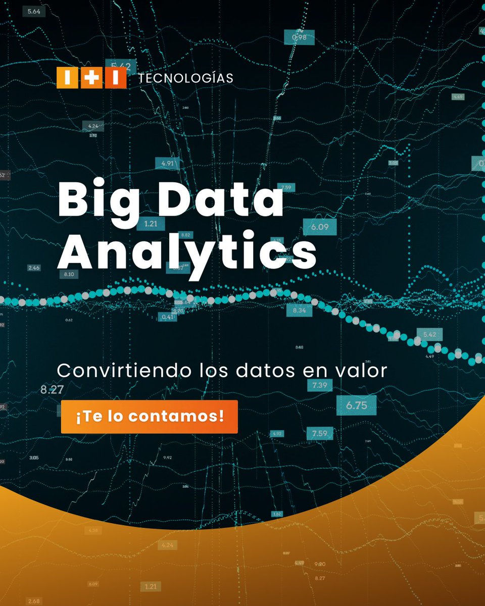 ITI_TIC's tweet image. El #BigData da a las empresas una oportunidad para obtener una gran ventaja competitiva.
En ITI, ayudamos a las empresas a extraer el máximo valor de sus #datos con soluciones avanzadas de #BigDataAnalytics.
Descubre cómo podemos ayudarte aquí 👉 iti.es/techtransfer/b…