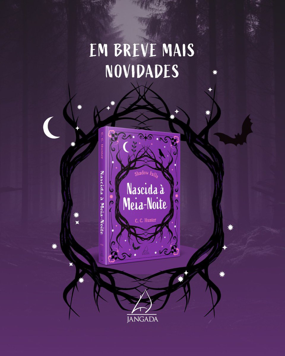 Em Abril a <a href="/EditoraJangada/">Editora Jangada</a> vai relançar Nascida a Meia-Noite - C. C  Hunter 

Marcando gerações! 

Em breve mais novidades que trago aqui para vocês!  😍😍