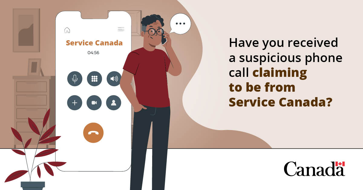 When in doubt, hang up!

We will never:
❌ threaten you with arrest
❌ demand immediate payments
❌ request payment by prepaid cards 

For more on how to recognize a scam claiming to be from Service Canada 👉 canada.ca/en/employment-…